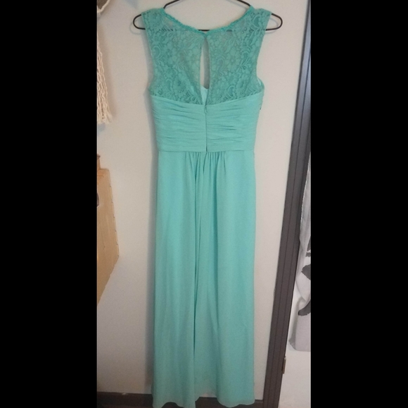 Blue * Long * Lace * Flowy * Gown * Symphony&Venus - Picture 5 of 6